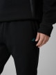 mini: Męskie spodnie dresowe joggery 4F 4FRSS26TTROM1962 - czarne (4)
