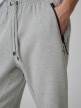 mini: Męskie spodnie dresowe joggery 4F 4FRSS26TTROM1962 - szare (4)