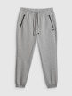 mini: Męskie spodnie dresowe joggery 4F 4FRSS26TTROM1962 - szare (7)