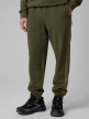 mini: Męskie spodnie dresowe joggery 4F 4FWSS26TTROM1442 - khaki (2)