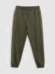 mini: Męskie spodnie dresowe joggery 4F 4FWSS26TTROM1442 - khaki (6)