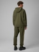 mini: Męskie spodnie dresowe joggery 4F 4FWSS26TTROM1442 - khaki (5)