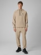mini: Męskie spodnie dresowe joggery 4F 4FWSS26TTROM1443 - beżowe (5)