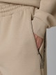 mini: Męskie spodnie dresowe joggery 4F 4FWSS26TTROM1443 - beżowe (4)