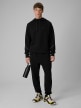 mini: Męskie spodnie dresowe joggery 4F 4FWSS26TTROM1443 - czarne (5)
