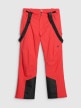 mini: Męskie spodnie narciarskie 4F 4FWAW25TFTRM0928 - czerwone (10)