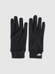 mini: Rękawiczki dzianinowe Touch Screen uniseks 4F 4FWMM00AGLOU153 - czarne (1)