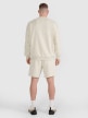 mini: Spodenki dresowe uniseks 4F 4FWSS25TSHOU544 - beżowe (9)