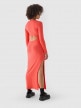mini: Damska sukienka ołówkowa maxi 4F 4FRAW24TDREF160 - czerwona (4)