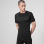 BRUBECK Męska koszulka termoaktywna BRUBECK Dry  czarna Czarny