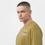 Męski t-shirt z nadrukiem CHAMPION ROCHESTER ECO FUTURE Crewneck T-Shirt - oliwkowy/khaki