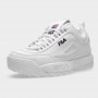 Damskie sneakersy FILA DISRUPTOR LOW WMN - białe