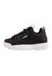 FILA Damskie sneakersy FILA DISRUPTOR LOW WMN  czarne Głęboka czerń