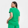 Damski t-shirt z nadrukiem Guess Adele SS CN Tee - zielony