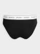 Damskie figi Guess Carrie Brief - czarne