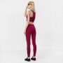 Damskie legginsy basic GUESS ALINE LEGGINS 4/4 - fioletowe