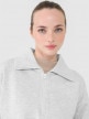 mini: Damska bluza nierozpinana bez kaptura Outhorn OTHWAW24TSWSF1880 - szara (3)
