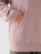 mini: Damska bluza dresowa nierozpinana z kapturem Outhorn OTHWAW24TSWSF1919 - różowa (5)