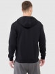 mini: Męska bluza dresowa rozpinana z kapturem Outhorn OTHWAW24TSWSM1696 - czarna (3)