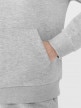 mini: Damska bluza dresowa nierozpinana z kapturem Outhorn OTHWAW24TSWSF1681 - szara (4)