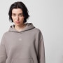 mini: Damska bluza dresowa nierozpinana z kapturem Outhorn OTHWSS24TSWSF1148 - szara (2)