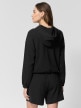 mini: Damska bluza dresowa nierozpinana z kapturem Outhorn OTHWSS24TSWSF1631 - czarna (4)