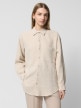 mini: Damska koszula muślinowa Outhorn OTHWSS24TSHIF061 - beżowa (1)
