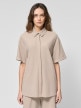 mini: Damska koszula Outhorn OTHWSS24TSHIF062 - beżowa (5)