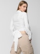 mini: Damska koszula z wiązaniem Outhorn OTHWSS24TSHIF037 - biała (2)