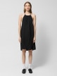 mini: Damska sukienka midi Outhorn OTHWSS24TDREF145 - czarna (5)