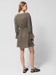 mini: Damska sukienka mini Outhorn OTHWSS24TDREF142 - brązowa (4)