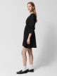 mini: Damska sukienka mini Outhorn OTHWSS24TDREF142 - czarna (3)
