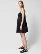 mini: Damska sukienka na ramiączkach Outhorn OTHWSS24TDREF143 - czarna (3)