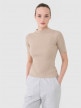  Outhorn Damski tshirt basic Outhorn OTHWAW24TTSHF1757  beżowy  Beżowy