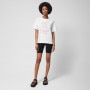 mini: Damski t-shirt z nadrukiem Outhorn OTHWSS24TTSHF1484 - złamana biel (2)