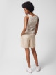 mini: Damski top Outhorn OTHWSS24TSLEF135 - beżowy (4)