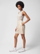 mini: Damskie spodenki casual Outhorn OTHWSS24TSHOF396 - beżowe (3)