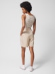 mini: Damskie spodenki casual Outhorn OTHWSS24TSHOF396 - beżowe (4)