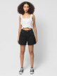 mini: Damskie spodenki jeansowe Outhorn OTHWSS24TSHOF399 - czarne (5)