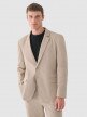mini: Męska marynarka Outhorn OTHWAW24TJACM238 - beżowa (5)