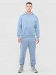 mini: Męska bluza dresowa nierozpinana z kapturem Outhorn OTHWAW24TSWSM1917 - niebieska (6)