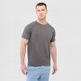 mini: Męski t-shirt basic  Outhorn OTHWAW24TTSHM2378 - szary (6)