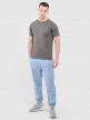 mini: Męski t-shirt basic  Outhorn OTHWAW24TTSHM2378 - szary (3)