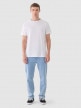 mini: Męski t-shirt basic Outhorn OTHWAW24TTSHM2386 - biały (5)