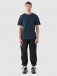 mini: Męski t-shirt basic Outhorn OTHWAW24TTSHM2434 - granatowy (5)
