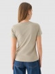 mini: Damski t-shirt basic Outhorn OTHWAW24TTSHF2137 - szary (3)