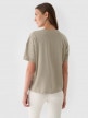 mini: Damski t-shirt basic Outhorn OTHWAW24TTSHF2140 - szary (4)