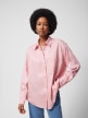 mini: Damska koszula oversize Outhorn OTHWSS24TSHIF038 - różowa (2)