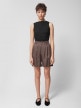 mini: Damskie spodenki casual Outhorn OTHWSS24TSHOF396 - brązowe (6)
