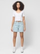 mini: Damskie spodenki jeansowe Outhorn OTHWSS24TSHOF399 - niebieskie (4)